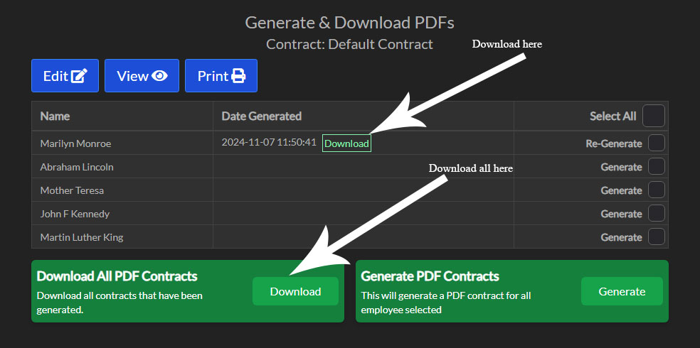 Download Employee Contrasts
